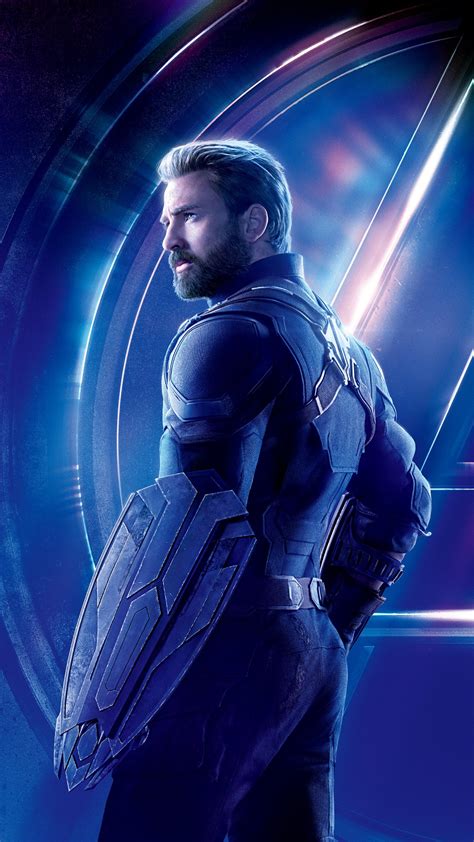 Wallpapers Hd Chris Evans As Captain America Avengers Infinity War