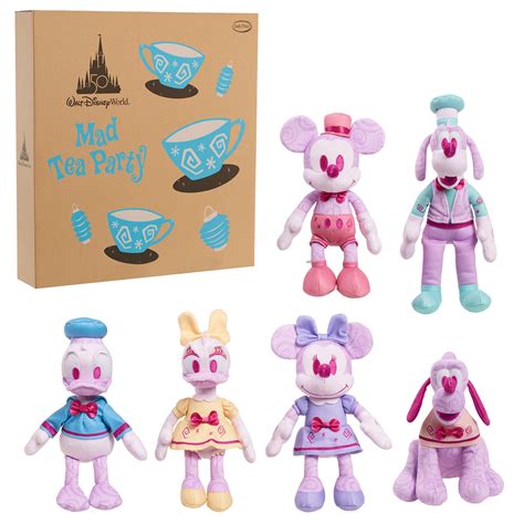 Disney Wdw Th Mad Tea Party Plush Collector Set Amazon Exclusive Mad