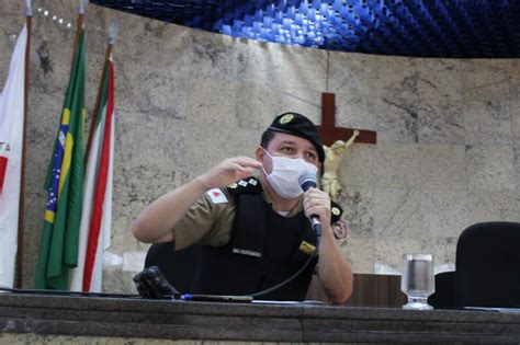 Major Alexsandro Aborda Segurança Pública Na Câmara Rádio Santana Fm
