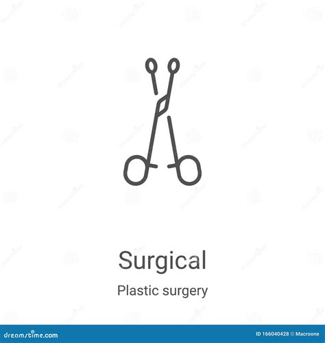 Surgical Icon Vector From Plastic Surgery Collection Thin Line