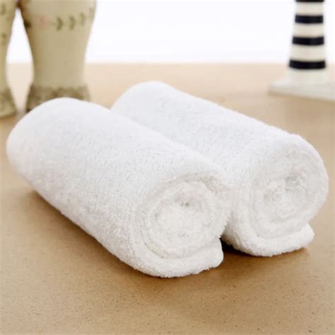 Wholesale 100 Cotton White Hotel Face Towel Disposable Beauty Salon