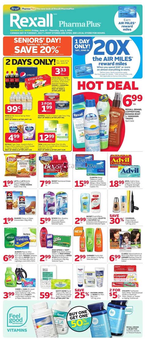 Rexall Pharmaplus On Flyer June 27 To July 3