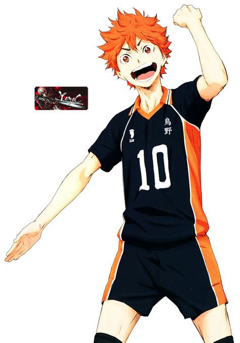 Haikyuu Render Shouyou Hinata By Yeyec On Deviantart