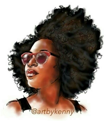 Pin By Tiffany Brown Gillison On Afro Art Natural Hair Art Hair