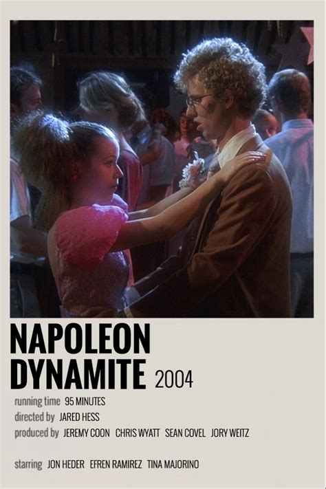 Napoleon Dynamite 2004 Film Posters Minimalist Movie Posters