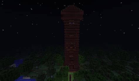 Nether Brick Tower Minecraft Map