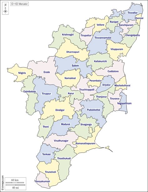Tamil Nadu Map Outline Tamil Nadu Free Map Free Blank Map Free