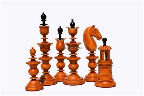 1790 Selenus Series Luxury Antique Chess Set Chess Pieces Etsy