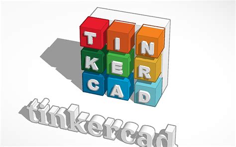 3d Design Tinkercad Logo Tinkercad