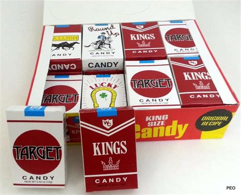 Candy Cigarettes Est 1953 1999 Chalky Sugar Bubblegumchocolate
