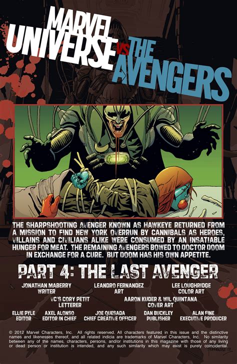 Read Online Marvel Universe Vs The Avengers Comic Issue 4