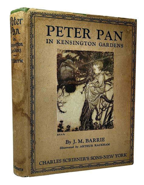 Peter Pan In Kensington Gardens By J M Author Arthur Illus