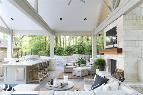 Outdoor Kitchen And Pool House Project Reveal Home King