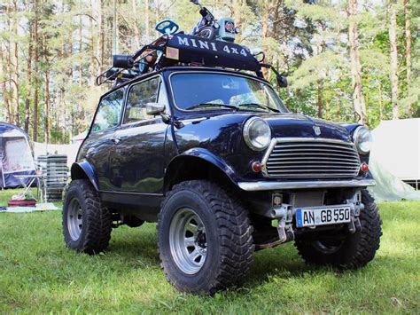 15 Intriguing Photos Of Normal Cars Modified As Off Roaders