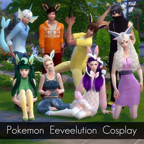 Pokemon Eeveelution Cosplay By Matchagreengirl Simsday