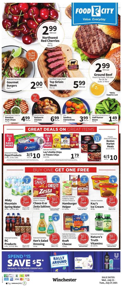 Food City Weekly Ad Valid From 07212021 To 07272021 Mallscenters