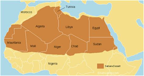 Find the information about its location, map. 9 of the World's Hottest Deserts | HubPages