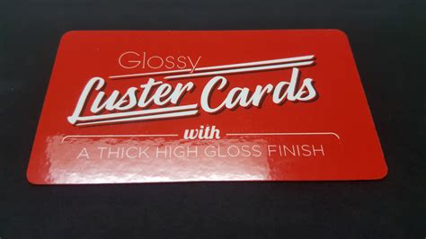Gloss Laminated Business Cards Printing Print Shop Calgary