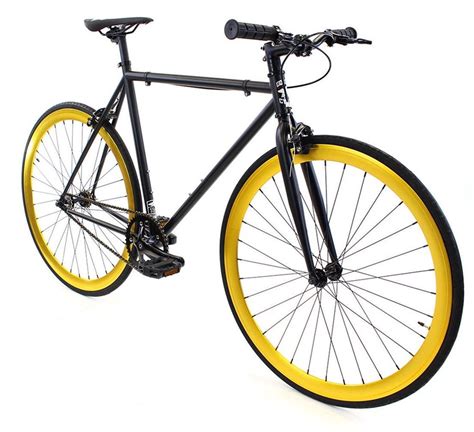 On Sale Fixie Golden Cycles 2018 Fixed Gear Saint Black Gold 700c