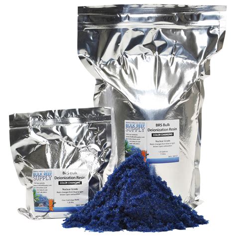 Brs Bulk Deionization Resin Color Changing Bulk Reef Supply