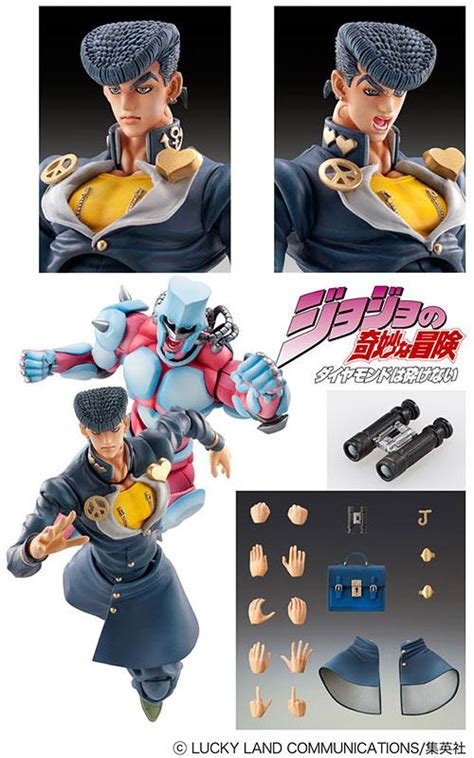 Super Action Statue Jojos Bizarre Adventure Partiv 15 Josuke