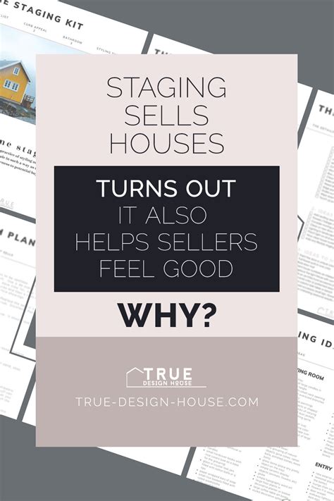 Staging Helps Sell Houses Turns Out It Also Helps Sellers Feel Good