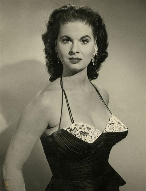 Rhonda Fleming Fiery Pin Up Bombshell 1940s Large Format Vintage