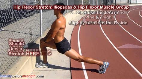 Ilio Psoas Stretch For Ilio Psoas Major Muscle Pain Youtube