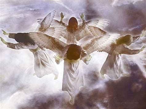 The Saints Of The Great Tribulation Revelation 7 Angels In Heaven