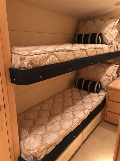 Yacht Side Berth With Bunk Beds We Prefer The Drops Tuck Down Behind