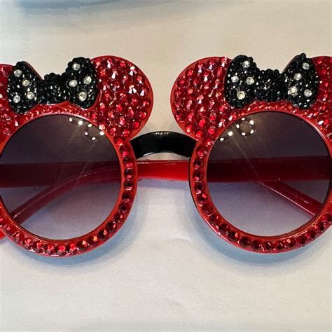 Minnie Mouse Sunglasses Etsy