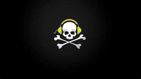 Skull Headphones Wallpapers Wallpaper Cave