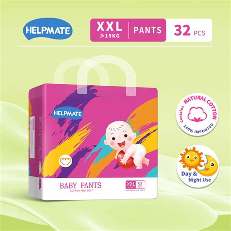 Helpmate Baby Pants Diaper Cotton And Soft Size Xxl More Than 15kg