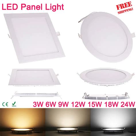 Möbel And Wohnen 2 Pack 3w Led Panel Light Square Led Recessed Flat Panel