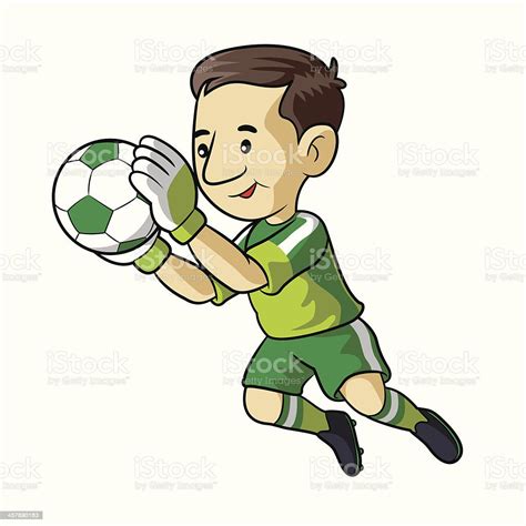 Soccer Kid Cartoon Stock Illustration Download Image Now Activity