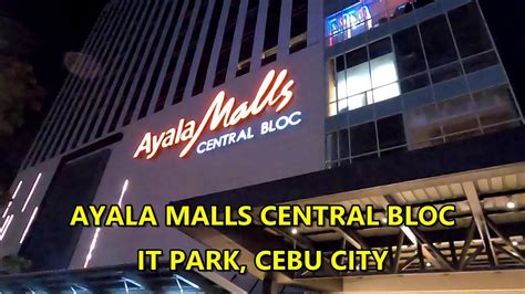 New Ayala Mall Is Open It Park Cebu City Philippines Youtube