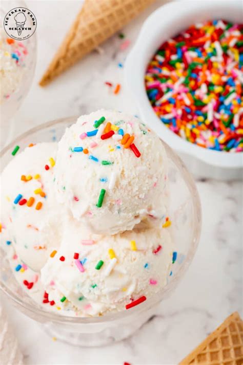 Easy Sprinkles Ice Cream Recipe Ice Cream From Scratch
