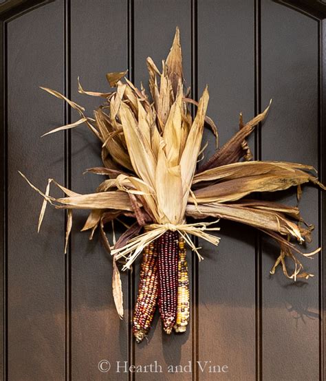 Indian Corn Decorations Using Natural Beauty In The Home Indian
