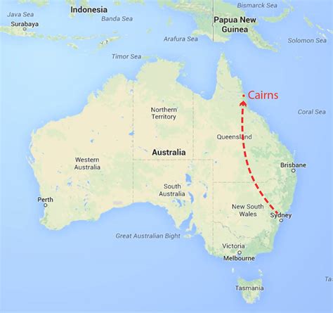 australia map Cairns.jpg - Judy Coates Perez