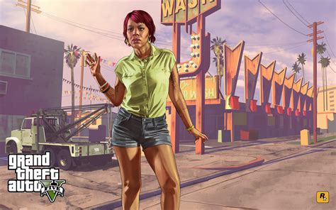 Tonya Wiggins Rockstar Games Grand Theft Auto V Wallpaper Hd Games