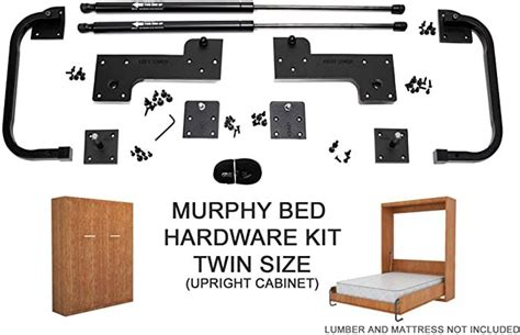 The Murphy Bed Hardware Kit Includes Full Size Upright Cabinet