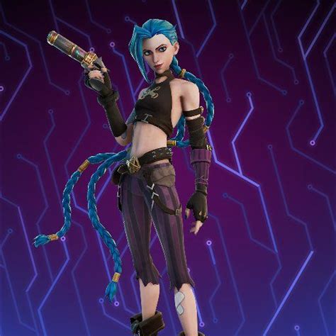 Arcane Jinx Fortnite Skin Fortnite Poses League Of Legends