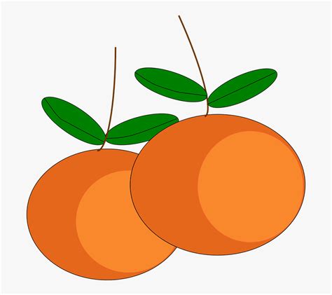 Cartoon Mandarin Orange Png Free Transparent Clipart Clipartkey