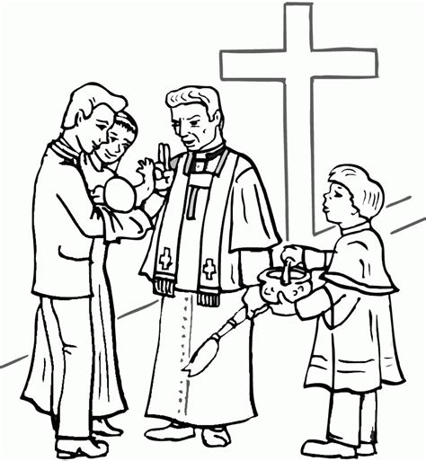 Free Catholic Sacraments Coloring Pages
