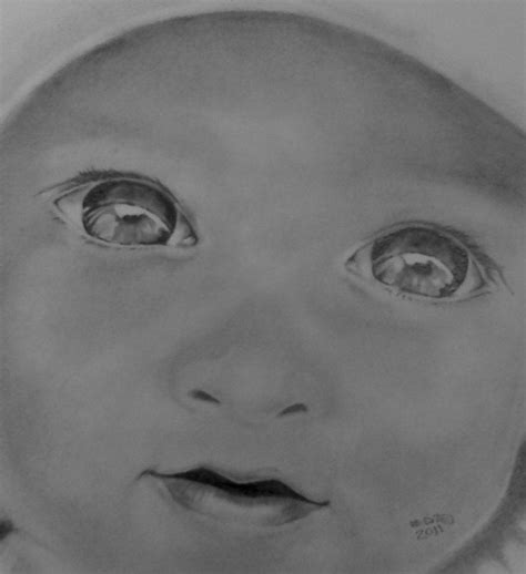 Baby Eyes Drawing By Edison Dragoart