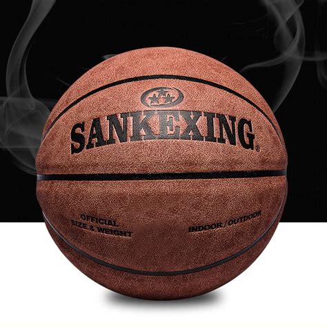Sankwxing Brand 1basketball Official Size 7 Leather Basketball Balls