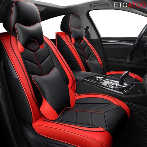 etoatuo universal leather car seat covers for opel all models astra g h antara vectra b c zafira