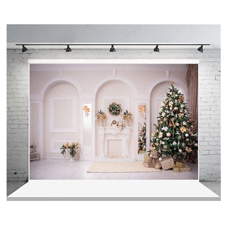 7x5ft Christmas Vinyl Photography Background Christmas Backdrops