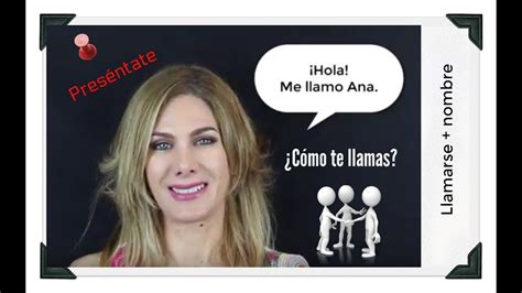 Try a free lesson and start speaking right away! Presentarte a ti mismo. Introducing yourself in Spanish. - YouTube