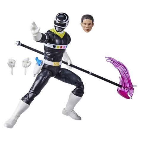 Power Rangers Lightning Collection In Space Black Ranger Inch Premium